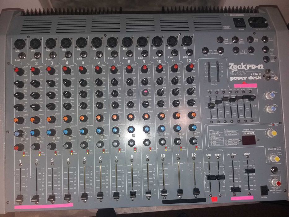 Вiнтажний ,активний Мікшер Zeck PD12 2x300 .: 29 500 грн