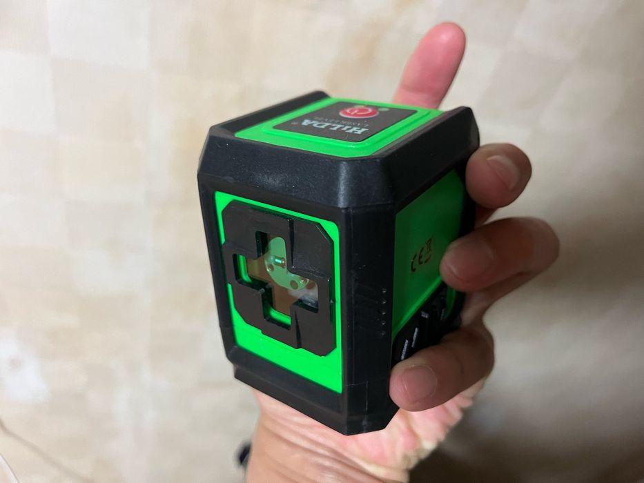 Нивелир лазерный HILDA, уровень строительный двухлучевой, нівелір.