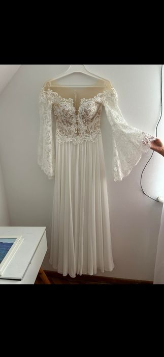Sprzedam suknię ślubną w stylu boho