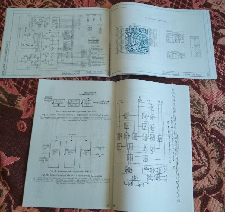 Ростов 105, Инструкция по ремонту, Альбом схем