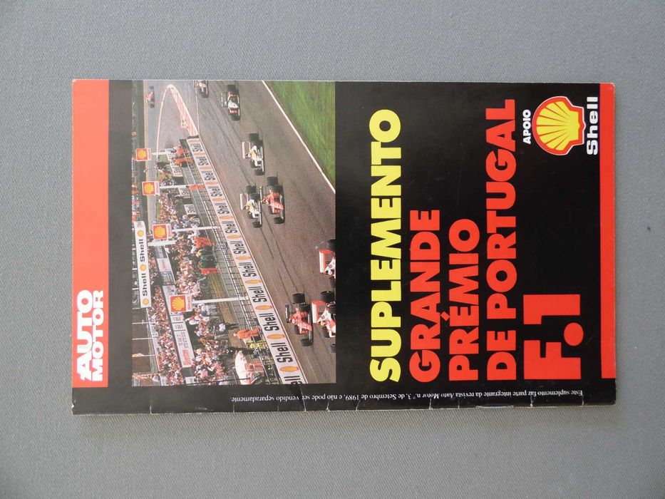 Guias Grande Prémio de Portugal de Formula 1 1989 a 1991
