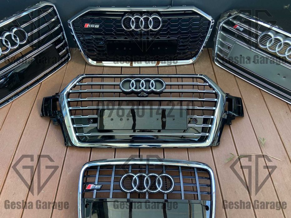 НОВЕНЬКІ Решітки радіатора решетки радиатора audi ауді ауди