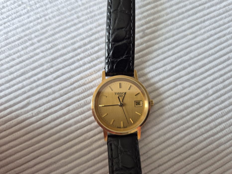 Złoty Zegarek Damski Tissot Goldrun Lady 14K