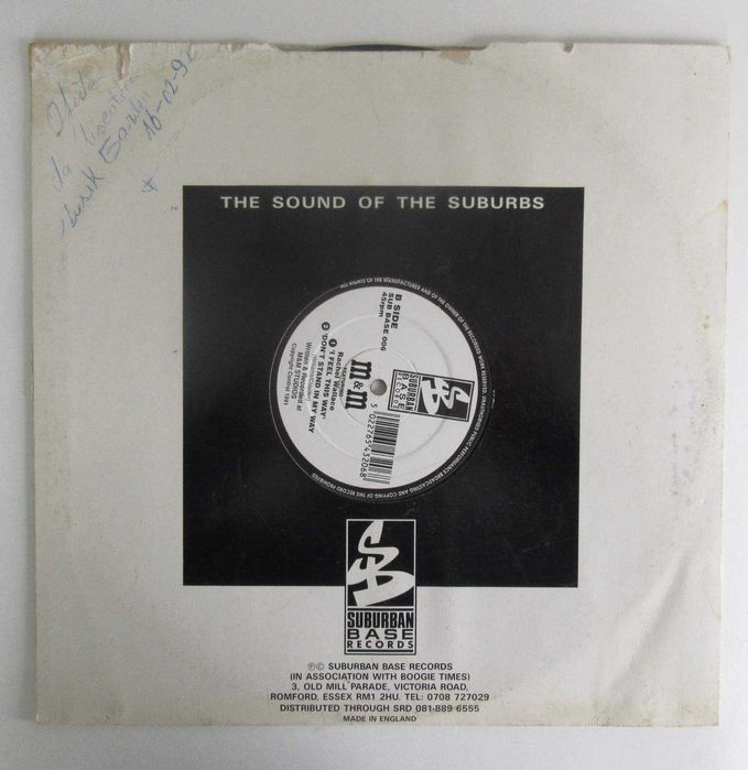 M&M Featuring Rachel Wallace - I Feel This Way (Máxi Single)