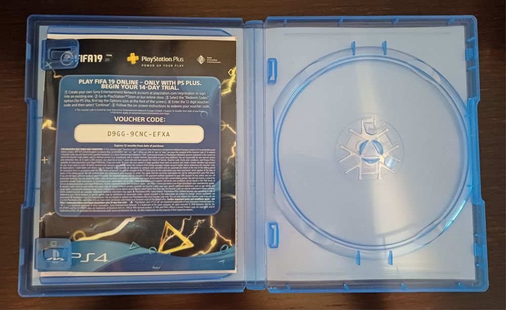 Caixa FIFA 19 PS4 (PlayStation 4)