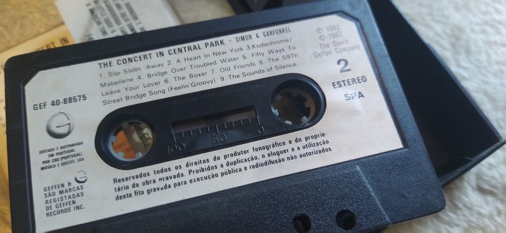 Cassete "Simon and Garfunkel"