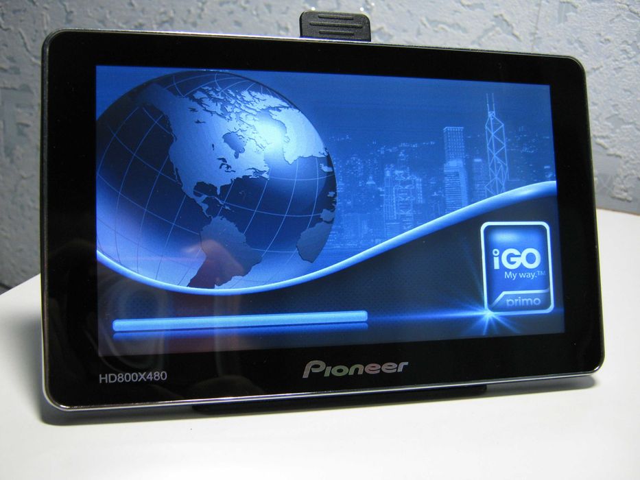 GPS навігатор PIONEER 7дюйм HD. В ідеалі! IGO Primo! Карти 2026р