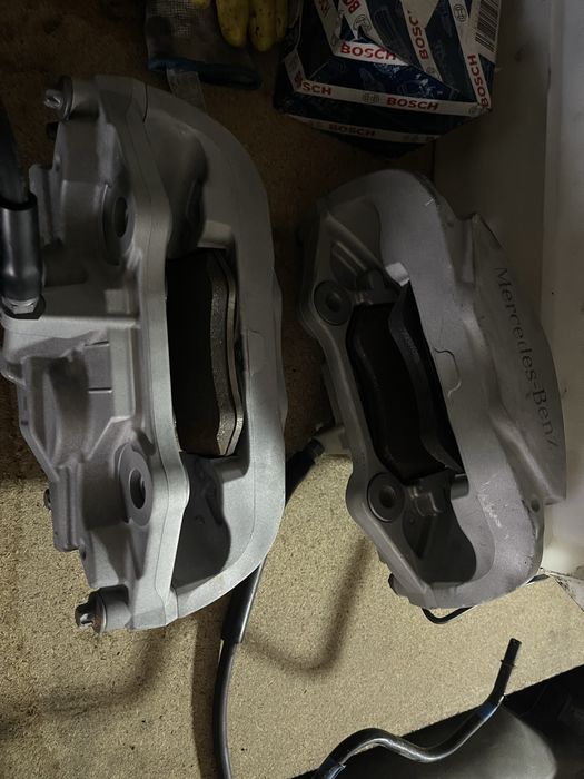 Супорта перед Mercedes W205 / W213 4 ПОРШНЕВІ Стан ідеал Б.у оригінал