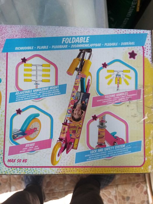 Trotinete para menina