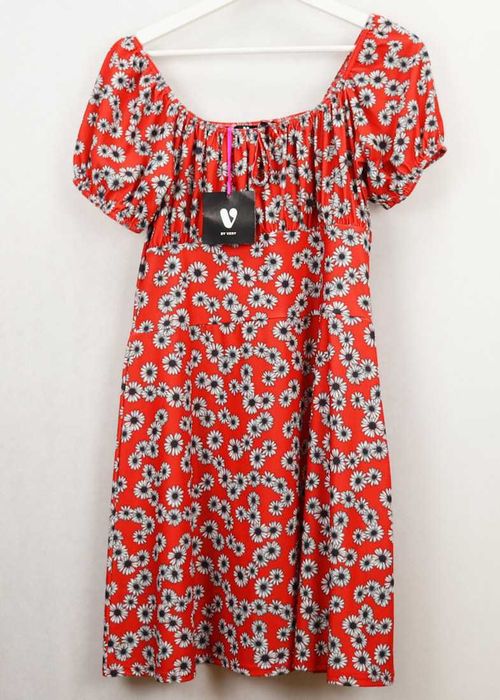 Sukienka damska z krótkim rękawem rozmiar 38