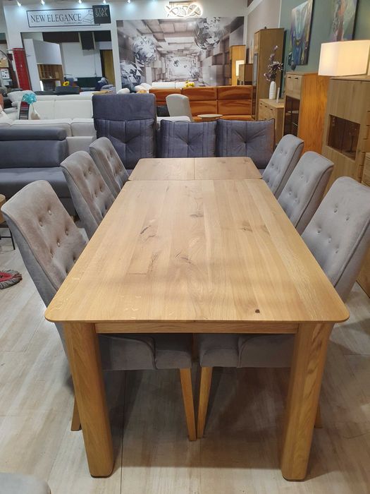 KARO PIK krzesło nogi drewniane dąb natura Lenarczyk