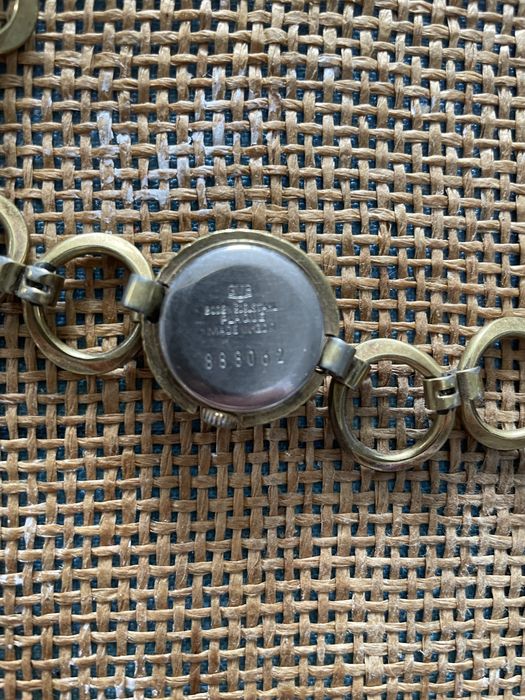 Piekny niemiecki GUB -Glautshutte plater  40-50 tych XX na 17 rubinach