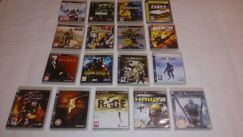 Creed, Aliens, Bourne, Heroes, Lost, Ninja, Rage (PS3 - PlayStation 3)64550360609411120