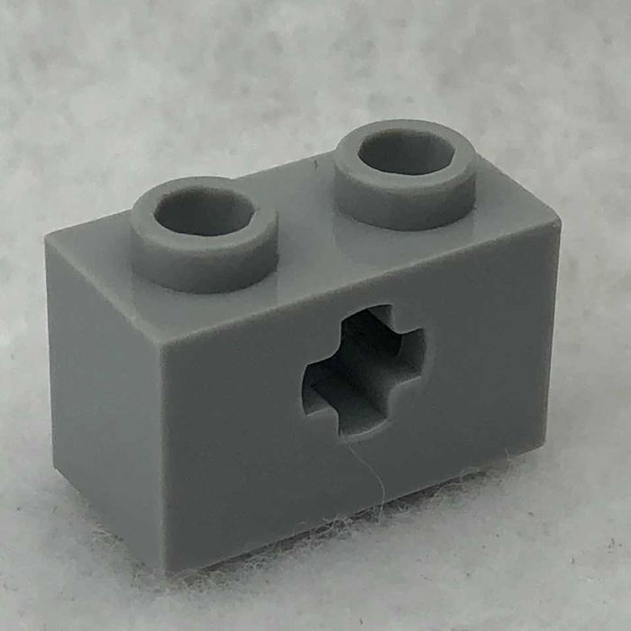 LEGO Belka 1x2 na oś jasny szary 4211599 4233493 6206249 32064