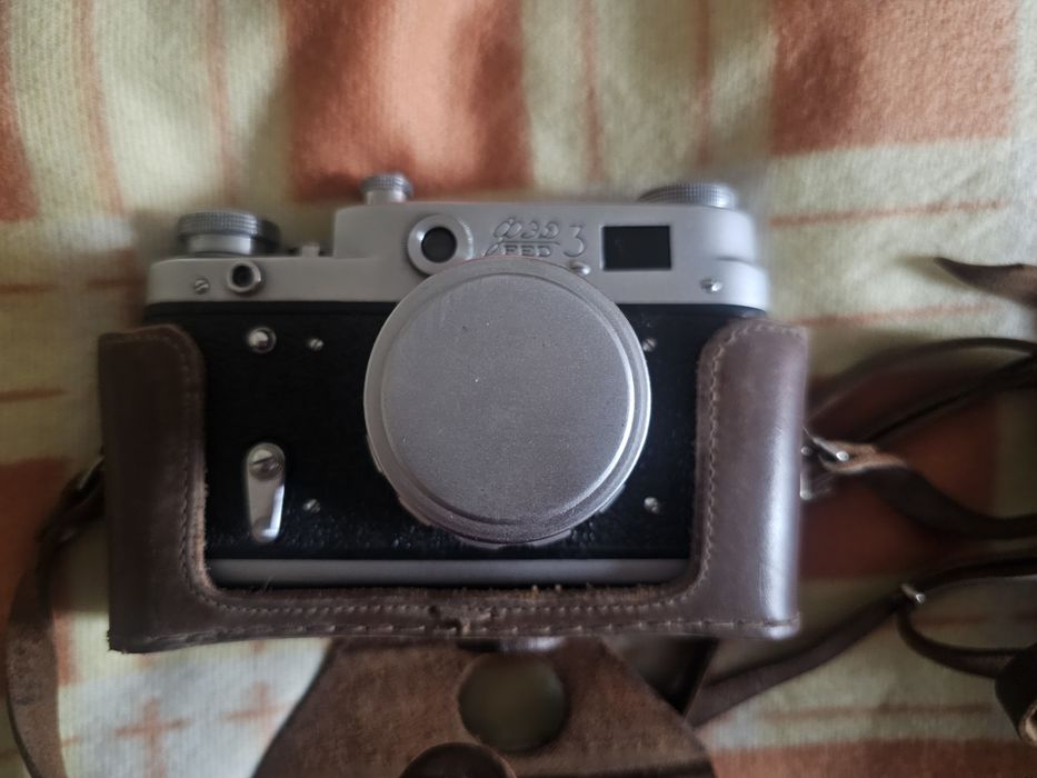 Фотоапарат Fed 3 з шкіряним чохлом