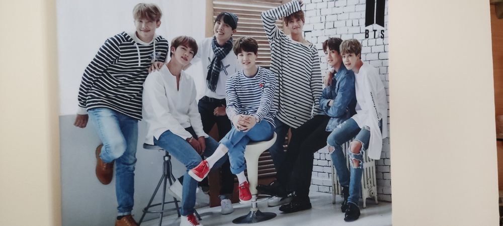 Quadro da banda BTS