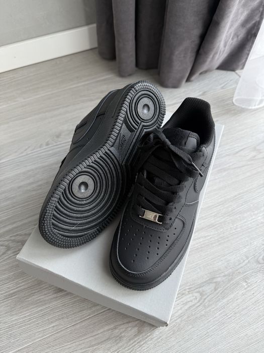 NEW ORIGINAL Nike air Force 1 Low black  (no box) 36-45р