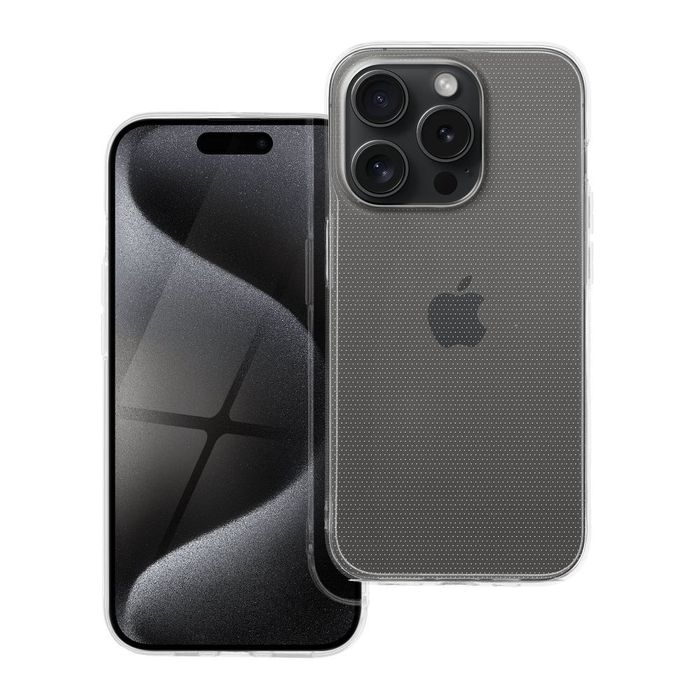Futerał do iPhone 15 Pro Clear Case 2 mm transparentny