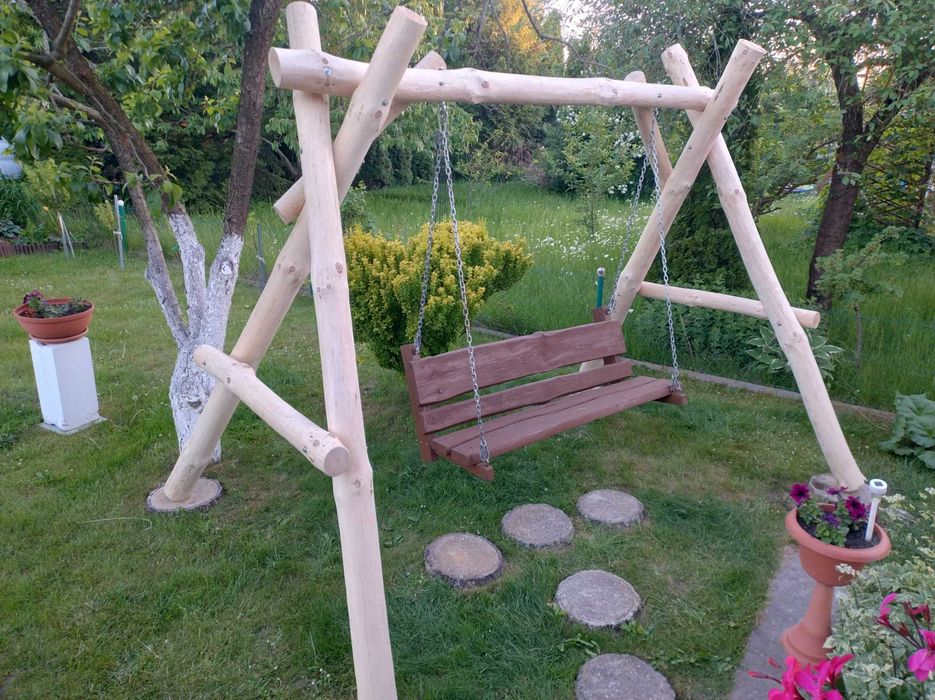 Solidny STELAŻ do bujawki / huśtawki ogrodowej - na zamówienie