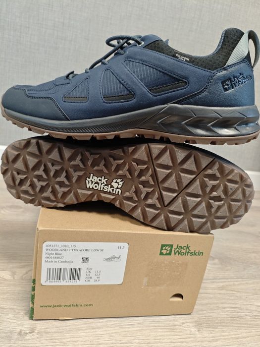 Нові кросівки Jack Wolfskin Woodland 2 Texapore Low