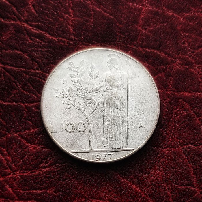 100 Lirów z 1977 roku - Włochy