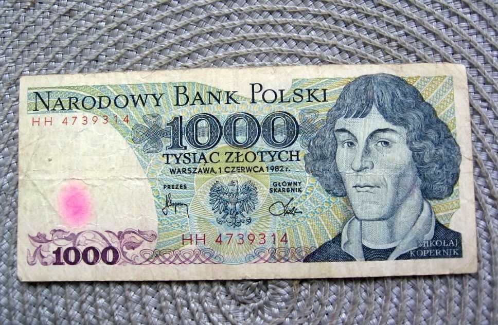 Polska 1000 zł 1982r