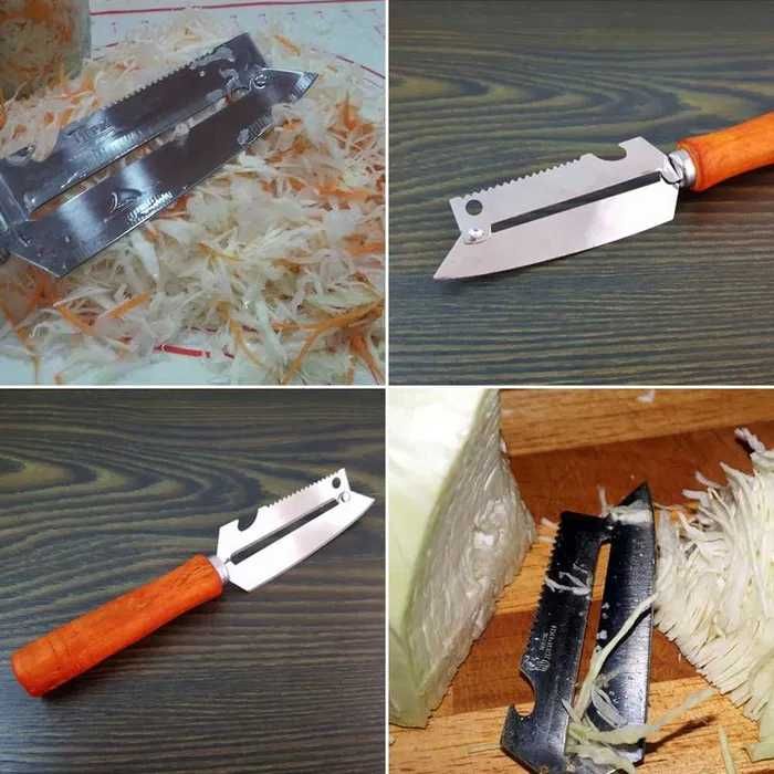 Nóż do Szatkowania SZATKOWNICA Kapusty OBIERACZKA warzyw