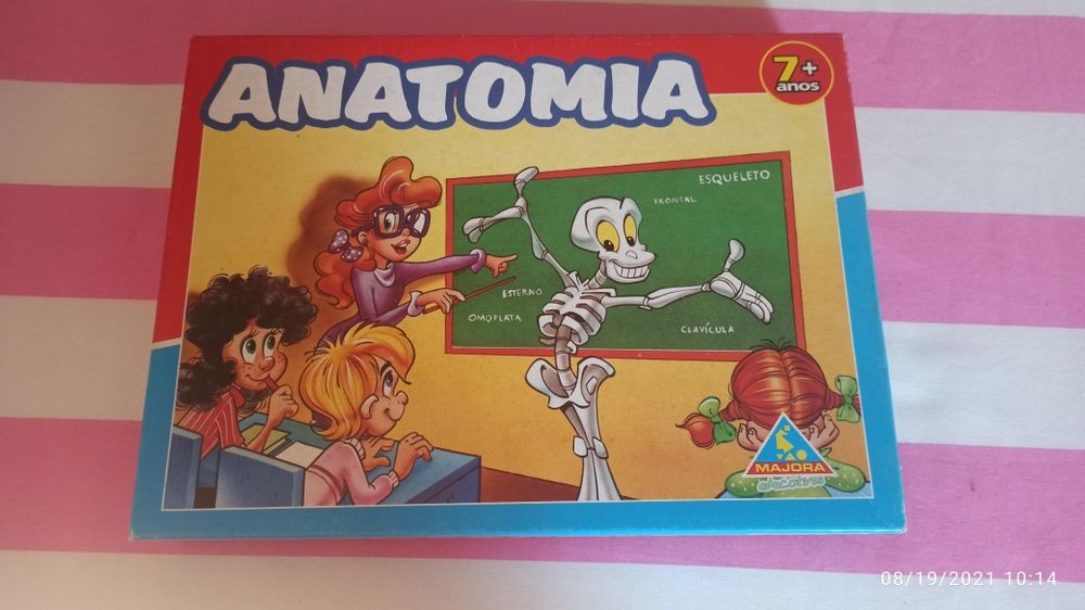 Jogo de tabuleiro Anatomia