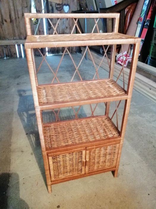 Szafka półka z wikliny