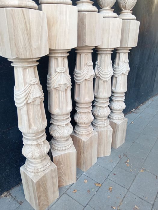 Стовпи різьблені 150 на 150