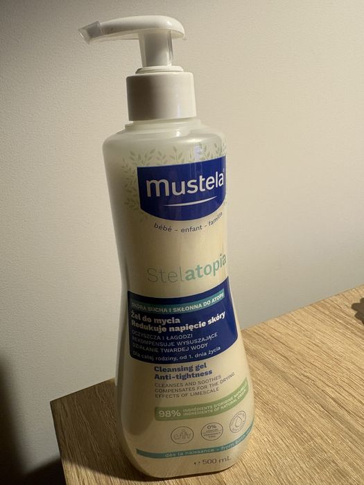 Mustela Stelatopia żel do mycia ciała 500ml