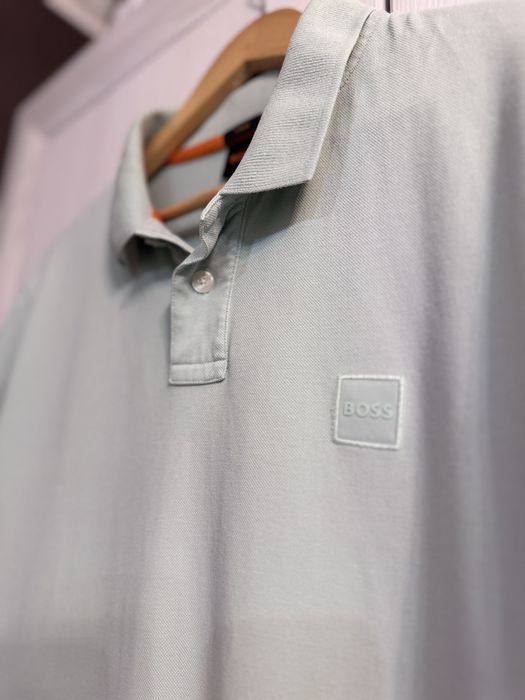 Поло Hugo Boss Original чоловіче mint/mint green