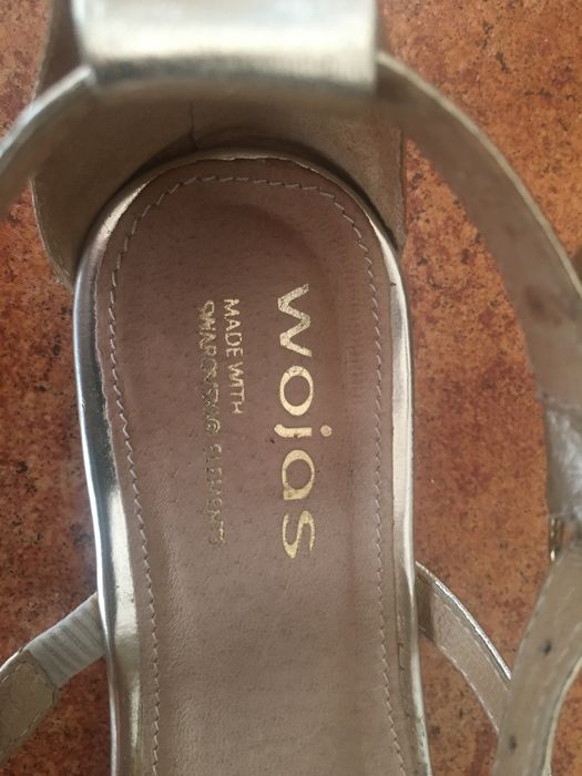 Skórzane sandałki 39 Wojas