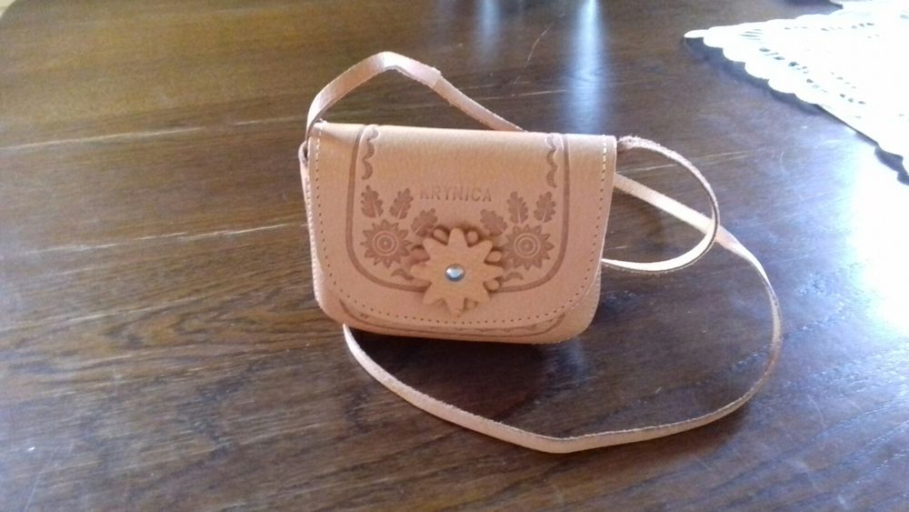 Torebeczka skórzana