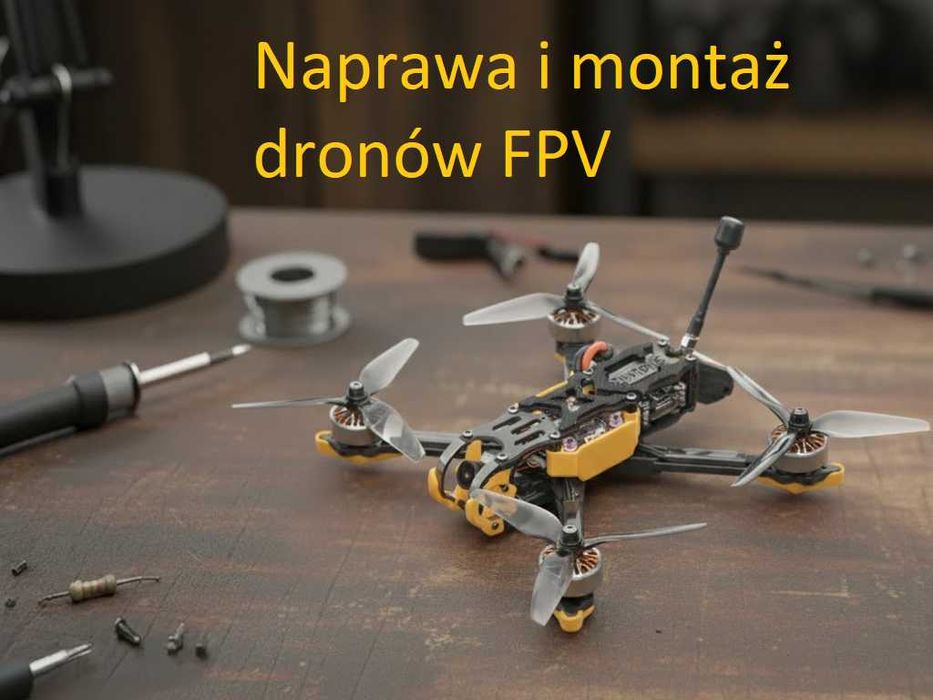 Naprawa dronów DJI i FPV