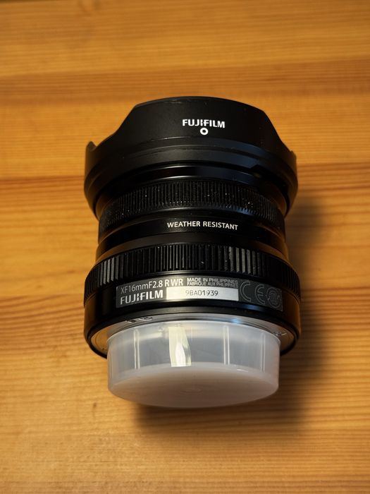 Lentes Fujinon XF16mmF2.8 R WR