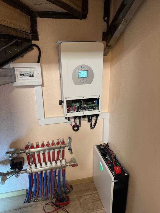 Інвертор DEYE 6 кВт в Запоріжжя та акумулятори