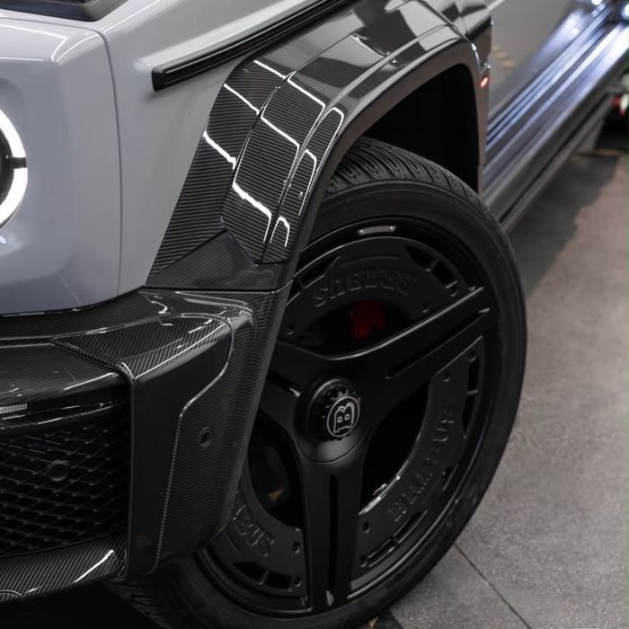 Обвес BRABUS ROCKET 2026 Карбон для Mercedes G-Class W464 W465 насадки, диски, накладка на капот, люстра, спойлер, рамка решетки