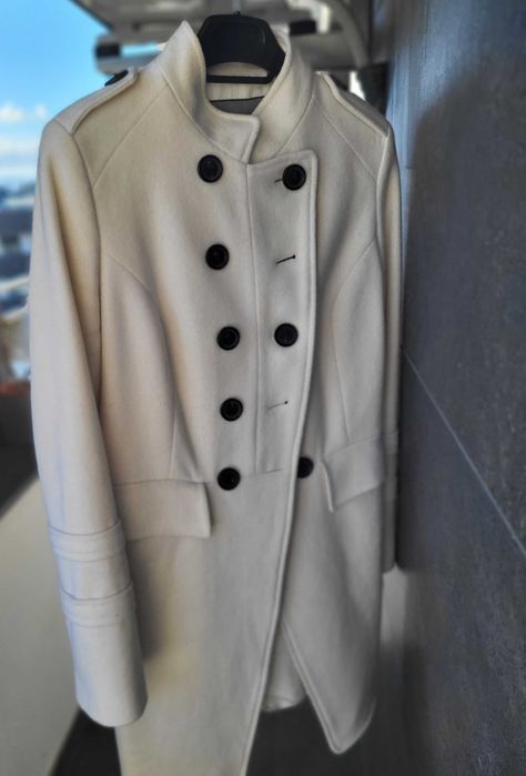 Casaco Branco Zara  Xs