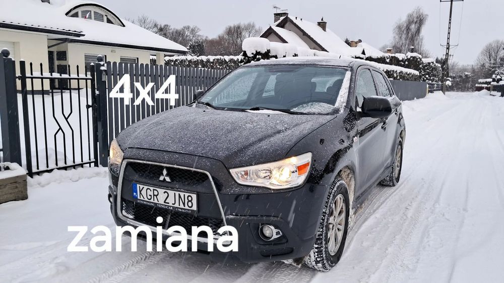 Mitsubishi ASX Napęd 4X4 4WD możliwa zamiana