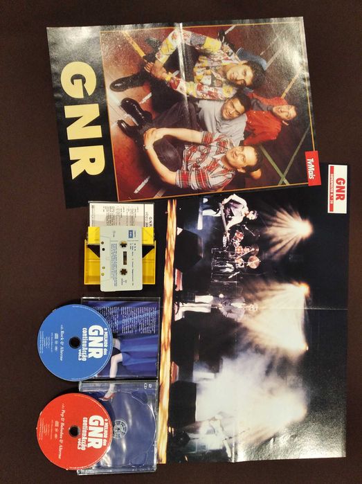 GNR: K7 + 2CD + 2 posters