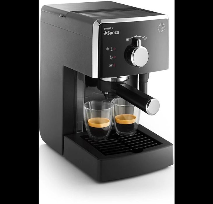 ‼️без ріжка на запчастини‼️Кавоварка ріжкова Philips Saeco poemia