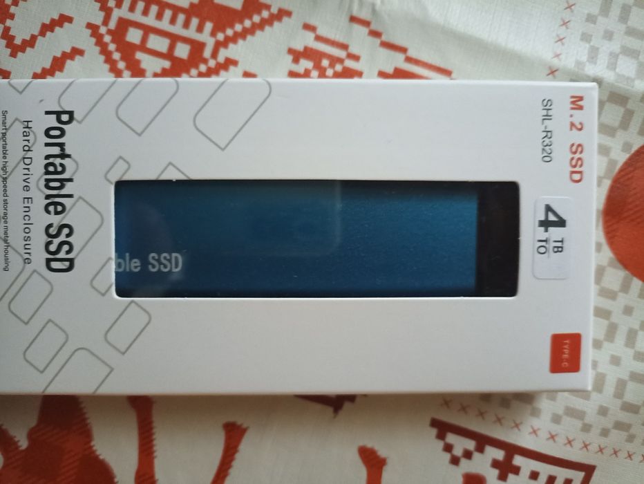 Disco externo 4t novo