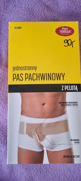 Pas pachwinowy strona lewa