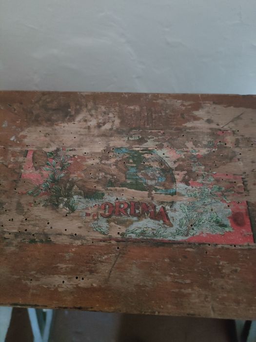 Stary niemiecki magiel ręczny