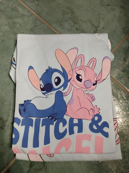Piżama damska, Bawełniana piżama,Piżama Stich,Stitch,Angel,Disney