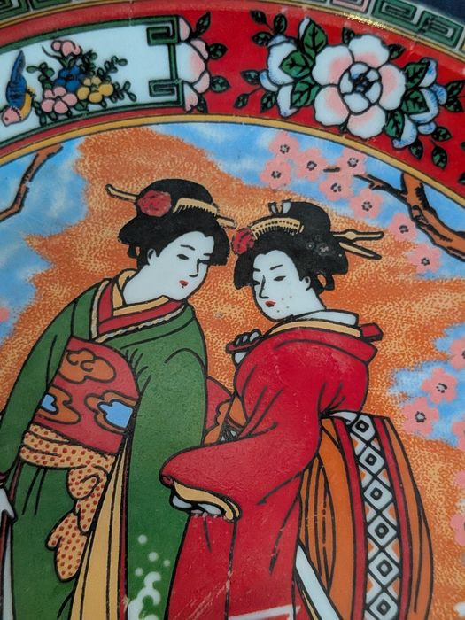 Prato decorativo japonês