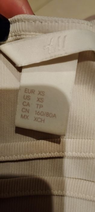 Bluzka krótki rękaw xs