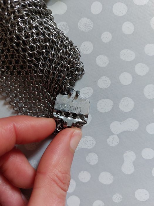 Luva malha inox da niroflex