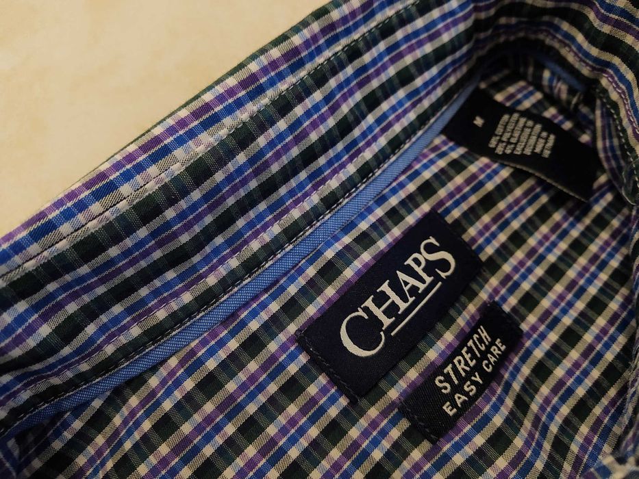 CHAPS by Ralph Lauren USA - NOWA! z LOGO Koszula Męska rozmiar L